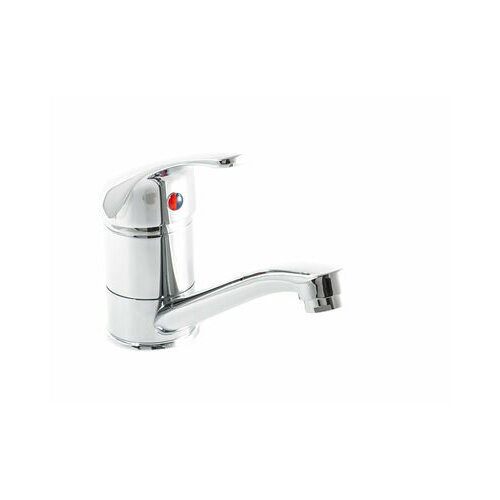 Смеситель Кухня SANTREK AQUA-635 MODERN шар d-40 SB58SB57 короткий нос на гайке 1979₽