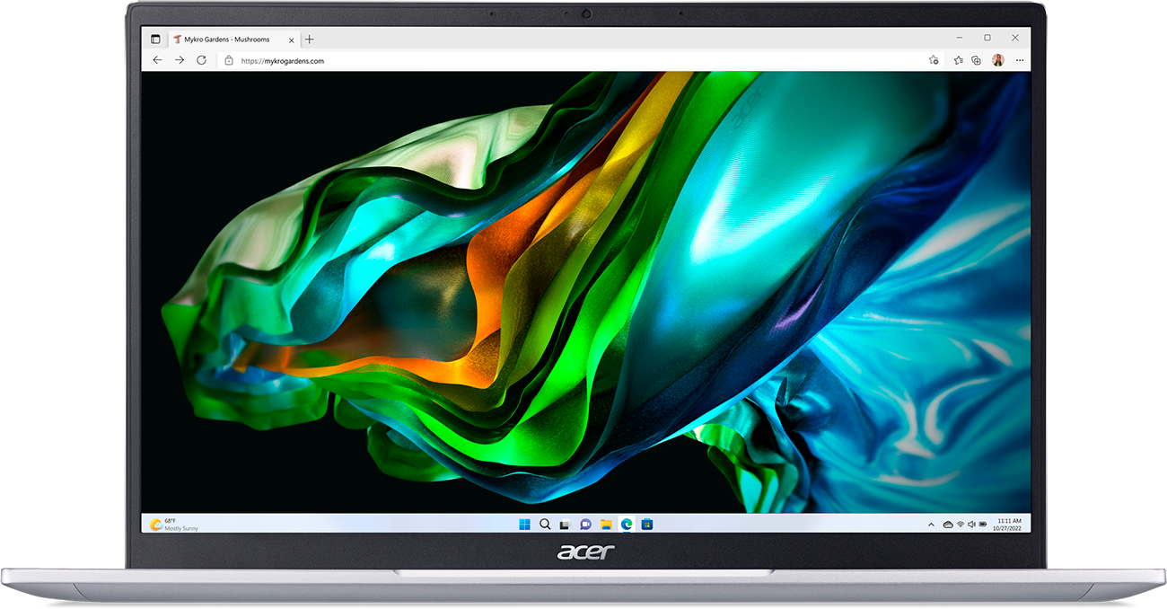 Ноутбук Acer NX.KG3CD.002 Ryzen 7 7730U/16GB/1TB SSD/14"/FHD/IPS/Win11Home/Silver - фото №3