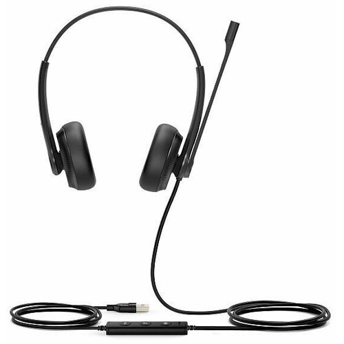 Гарнитура проводная Yealink UH34 Dual UC черный 6320₽