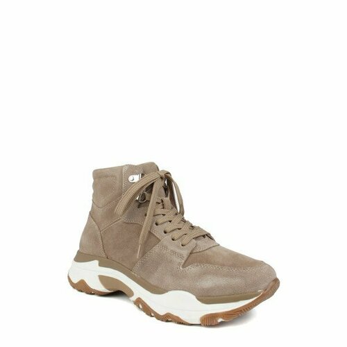 фото Ботинки marco tozzi, размер 40 ru, бежевый