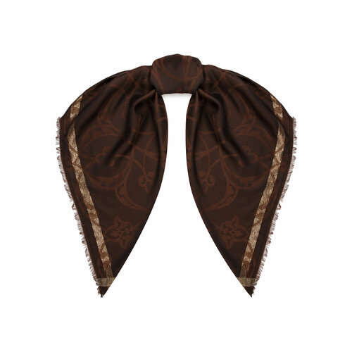 фото Платок labbra,105х105 см, коричневый