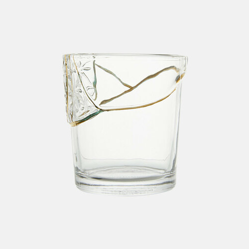 Стакан Seletti Kintsugi, фарфор, 09658, Италия бесцветный