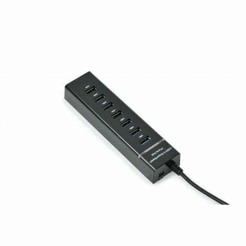 USB хаб Ks-is 7 x USB 2.0 F в USB 3.0 Type A M (KS-568) с БП