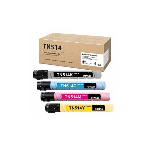 Тонер Konica-Minolta bizhub C458/C558/C658 TN-514Y yellow 26K (ELP Imaging®)