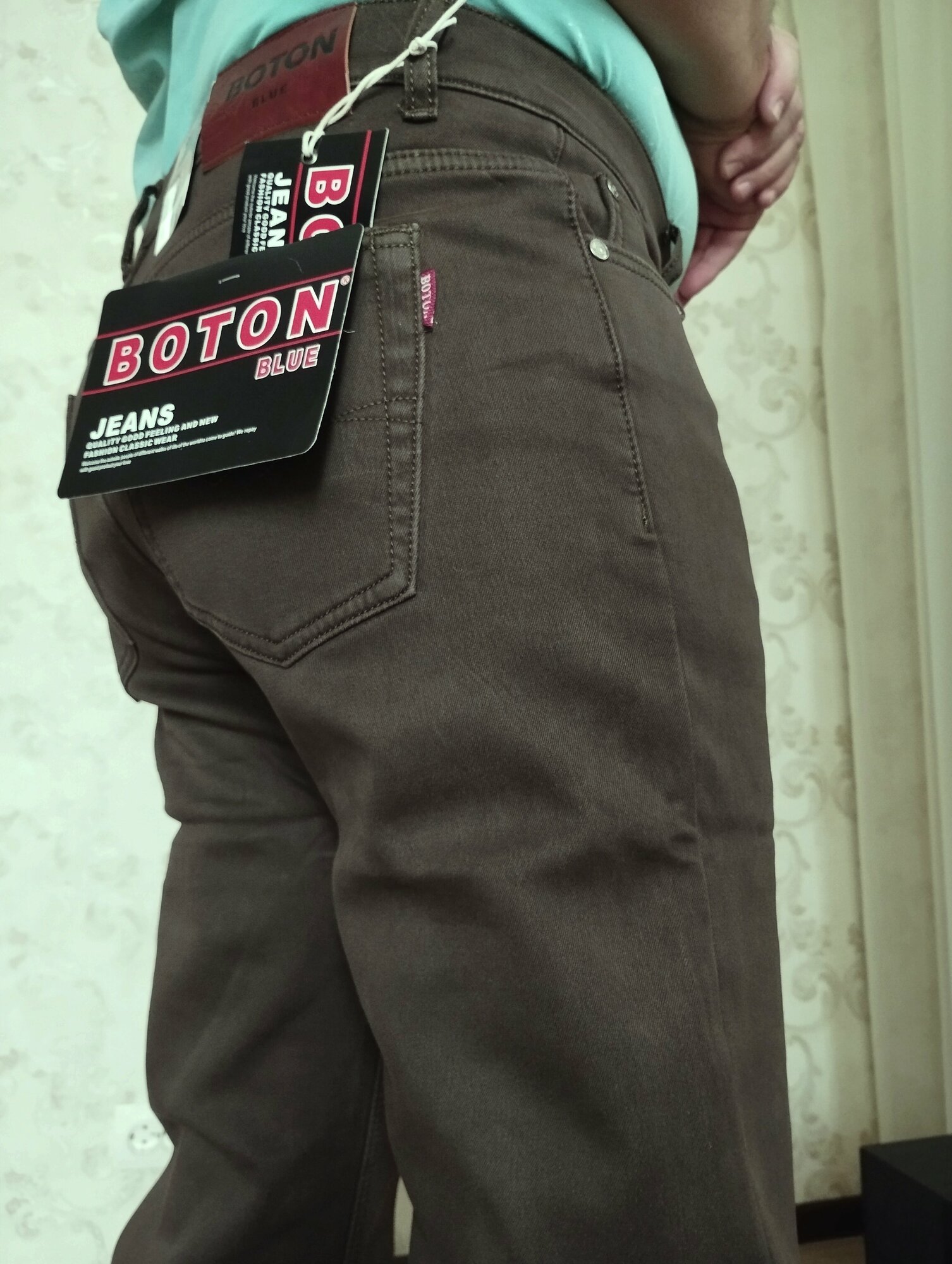 Джинсы широкие 