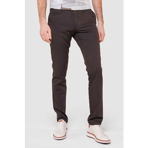 фото Брюки kanzler, размер 54, коричневый