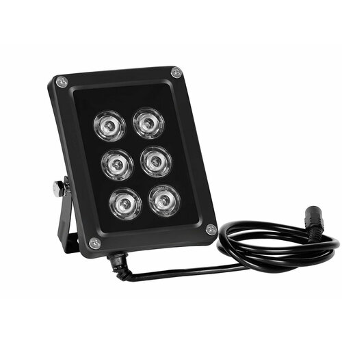 ИК-прожектор для камер видеонаблюдения - KDM-6045С металлический корпус IP-65 6 светодиодов - до 60 метров 363600₽