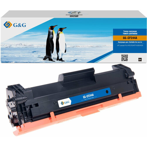 Картридж лазерный G&G GG-CF244A черный картридж hp cf244a ljp m15 16 28 29 1k superfine