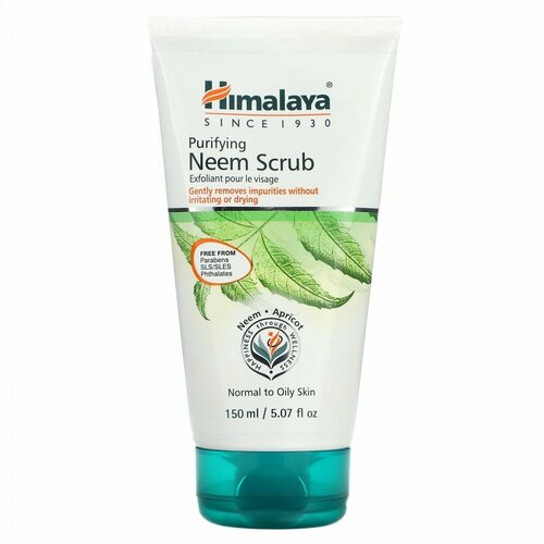 Himalaya, Purifying Neem Scrub, Normal to Oily Skin, 5.07 fl oz (150 ml)