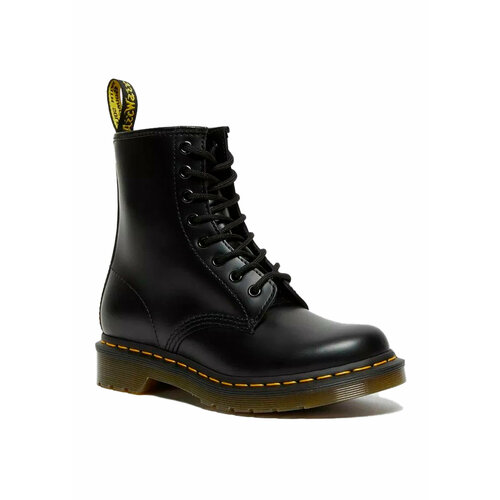 фото Ботинки dr. martens ботинки dr. martens 11822006 blackmooth, демисезонные,натуральная кожа, размер 36, черный