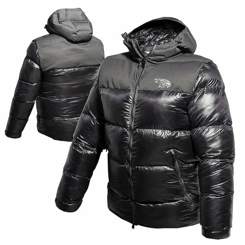  куртка Atributika & Club, демисезон/зима, размер 56, черный