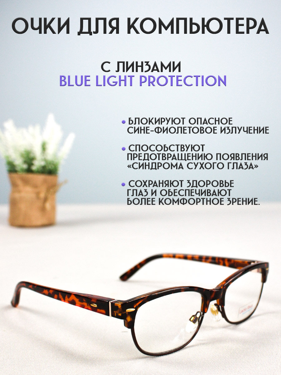 Очки для компьютера LECTIO RISUS LRC0081 имиджевые защитные