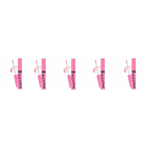 Блеск для губ Belor Design меняющий цвет Jump to Peach холодный розовый х 5шт блеск для губ sitisilk peach pink 7 мл