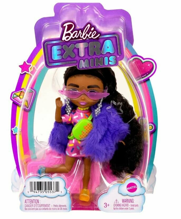 Кукла Barbie Экстра, HGP63 брюнетка