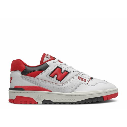 Кроссовки New Balance, размер 42EU, белый, красный кроссовки new balance размер 42eu голубой