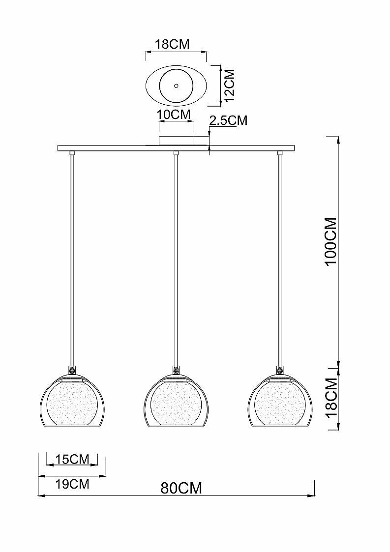 Светильник Arte Lamp RASTABAN A7984SP-3PB - фото №4