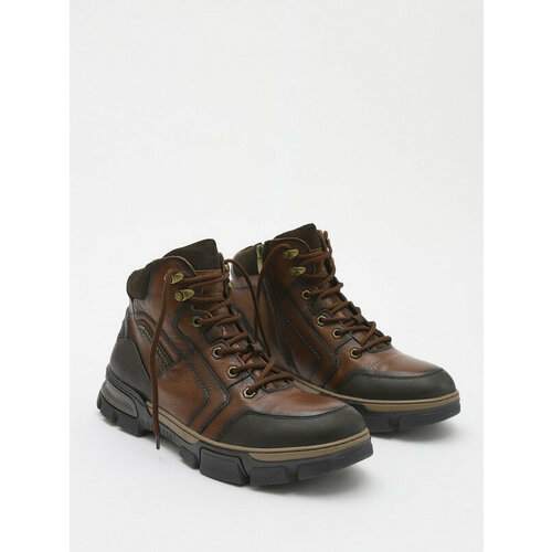 фото Ботинки хайкеры valser, размер 40, коричневый