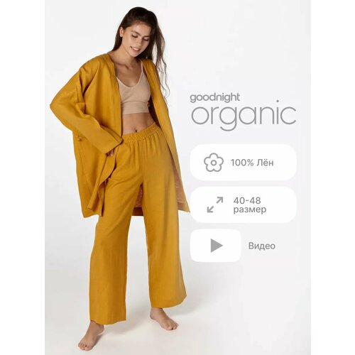 фото Брюки goodnight, размер 44-48, желтый