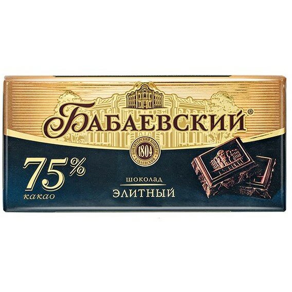 Шоколад Бабаевский Элитный 90г