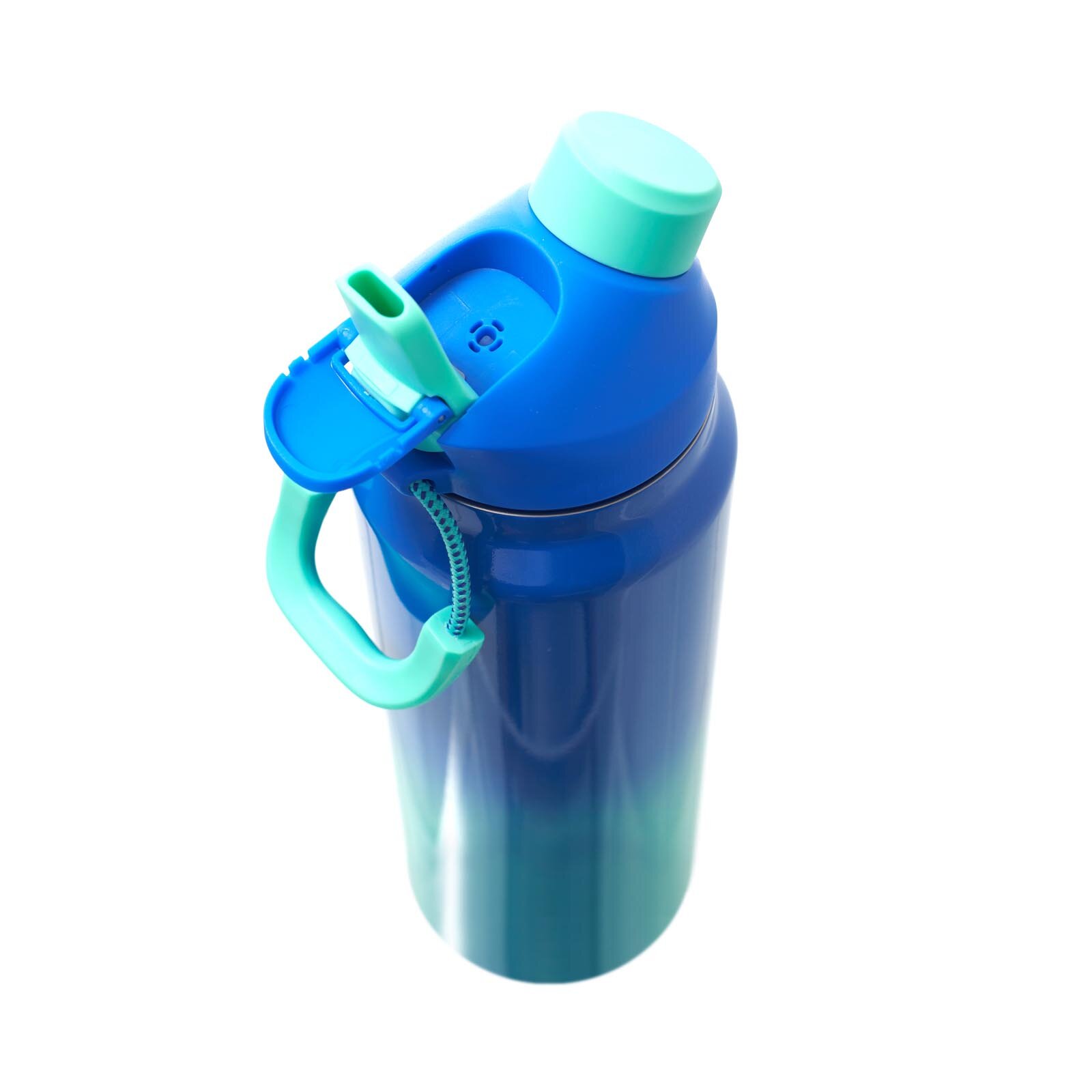 Термобутылка MIKU 950 мл (Бирюзово-синий) - фотография № 3