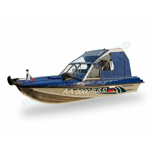 фото Казанка 5м2,3,4. тент ходовой для стекла от "лодка 44" all4boat