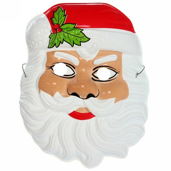 Карнавальная маска унисекс "Дед Мороз"