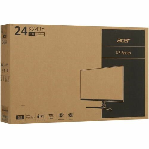 238" Монитор Acer K243YBMIX 1920x1080 75 Гц IPS