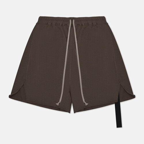 Шорты Rick Owens luxor long boxers, размер s, коричневый