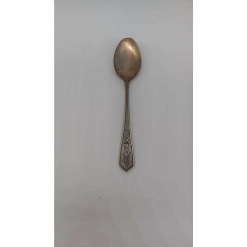 Советская столовая ложка с резным рисунком, СССР