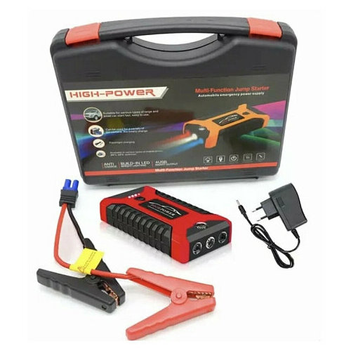 Портативное пусковое зарядное устройство для автомобиля HIGH POWER Multi - Function Jump Starter