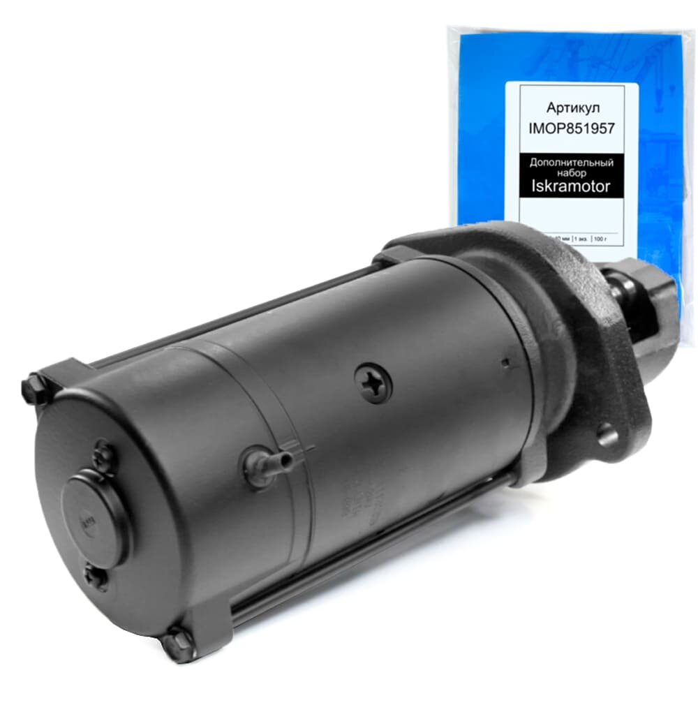 Стартер MAHLE AZF4594 (MS 242, 11.131.359, IMS301359) с набором Iskramotor для CUMMINS, TIMBERJACK, КАМАЗ для двигателей CUMMINS B5.9; B3,9 ; EQB 180-20 — фото 3