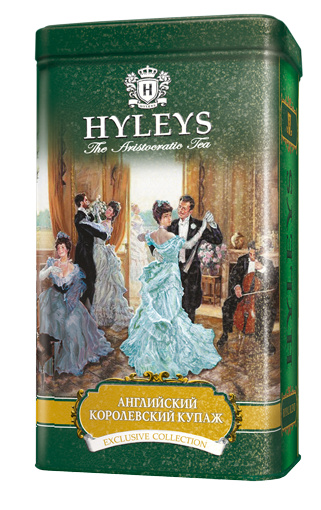 HYLEYS Чай листовой черный Английский, Королевский Купаж, 100 г