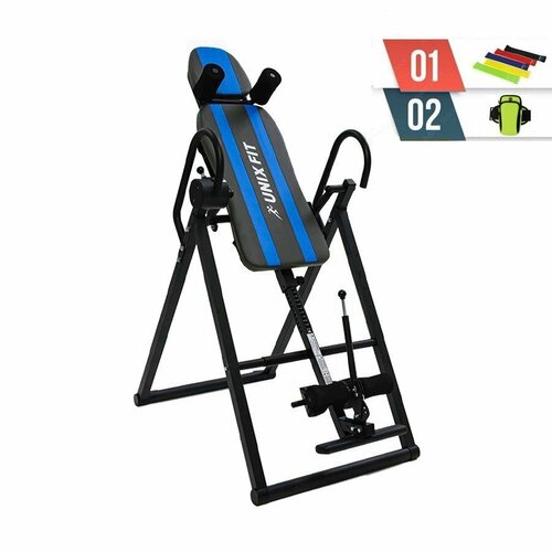 фото Инверсионный стол unix fit iv-150s + аксессуары