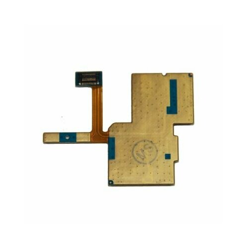 Шлейф для Samsung S5690 (Galaxy Xcover) в сборе с разъемом для sim карты и карты памяти