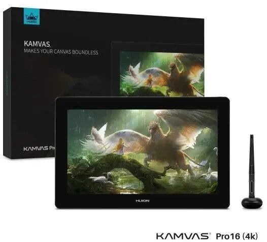 Графический планшет HUION Kamvas Pro 16 (4K)