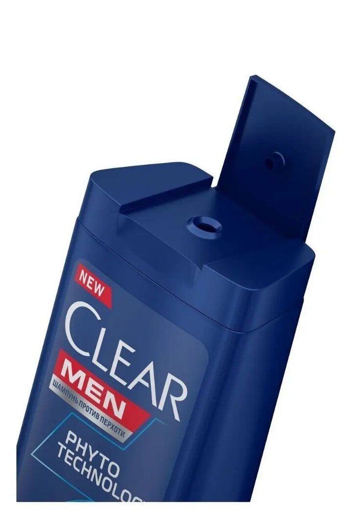 Шампунь для волос Clear Men Против перхоти Phytotechnology 400мл Unilever - фото №4