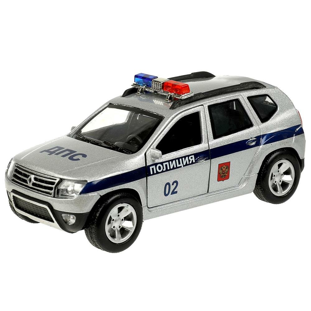 Машинка Технопарк Renault Duster полиция 12 см - фото №2