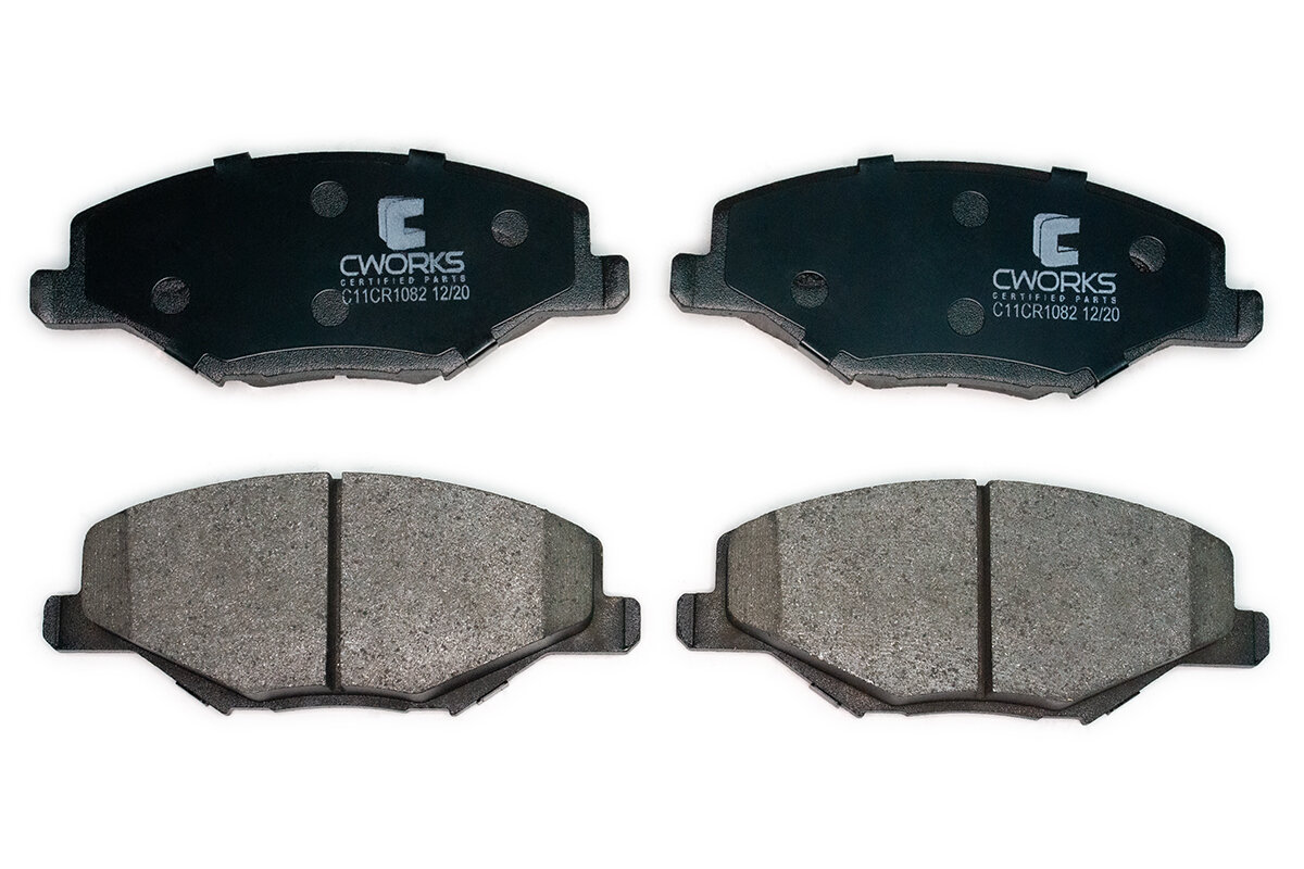 Тормозные колодки передние CWORKS C11CR1082