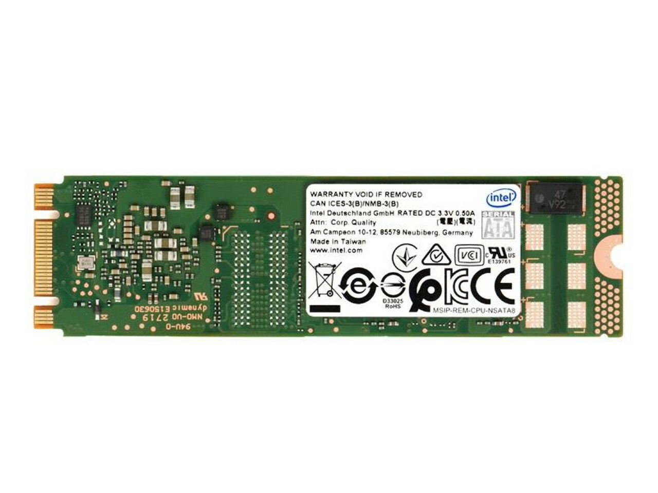 Накопитель SSD Intel D3-S4510 Series, 960GB, M.2(22x80mm), SATA3, TLC, SSDSCKKB960G801