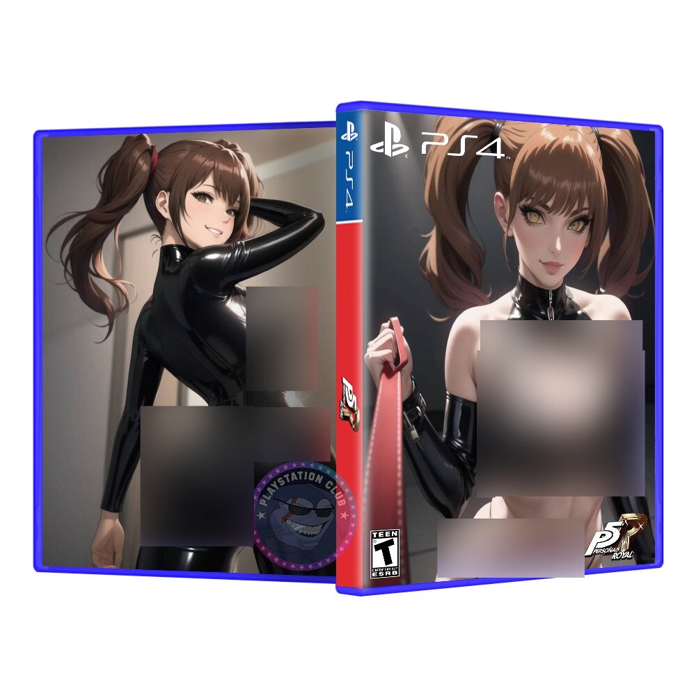 Эксклюзивная обложка PS4 для Persona 5 №4
