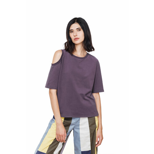 фото Футболка solovyeva, размер m, серый