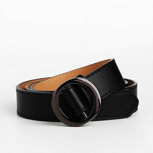 фото Ремень сима-ленд, размер 105, черный сима-лэнд