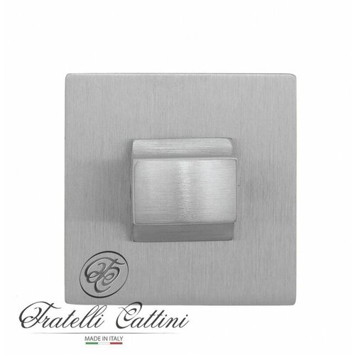 Фиксатор поворотный на квадратном основании FRATELLI CATTINI WC-8 CS матовый хром