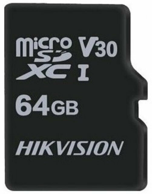 Карта памяти HIKVISION microSDXC 64Gb Class 10 UHS-I U1 (92/30 Mb/s)