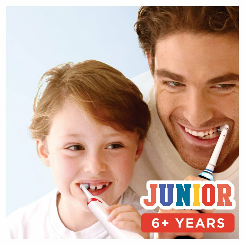Детская электрическая зубная щетка Oral-B Pro 3 Junior Sensi Minnie Mouse D505.523.2K - фото №8