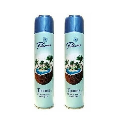 Romantica Освежитель воздуха Романтика Тропик, 300 мл, 2 шт