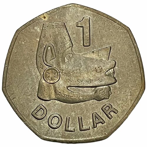 Соломоновы острова 1 доллар 1996 г. соломоновы острова 1 доллар 2012 г 2