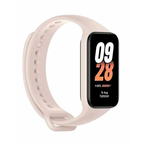 Фитнес браслет Xiaomi Mi Smart Band 8 Active, розовый xiaomi фитнес браслет xiaomi mi smart band 7 pro ru 1 64 amoled мониторинг уведомления черный