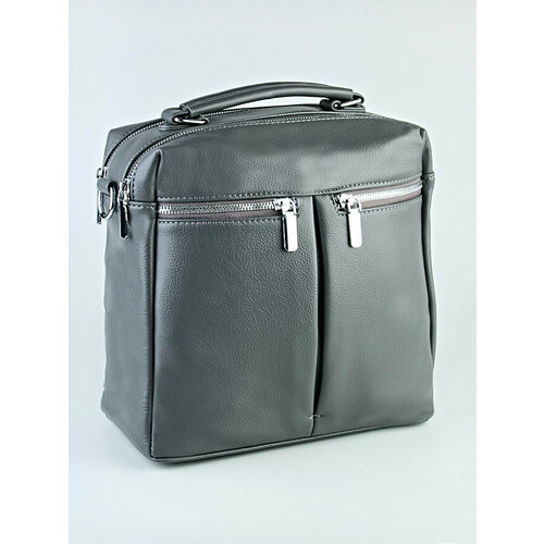Рюкзак  N-221/темно-серый, серый