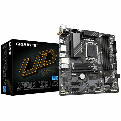 Материнская плата Gigabyte B760M DS3H AX 1874000₽